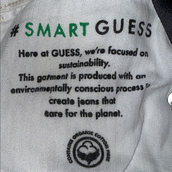 Guess Y2K White Denim Ruffle Skirt SZ 29 - Picture 11 of 16